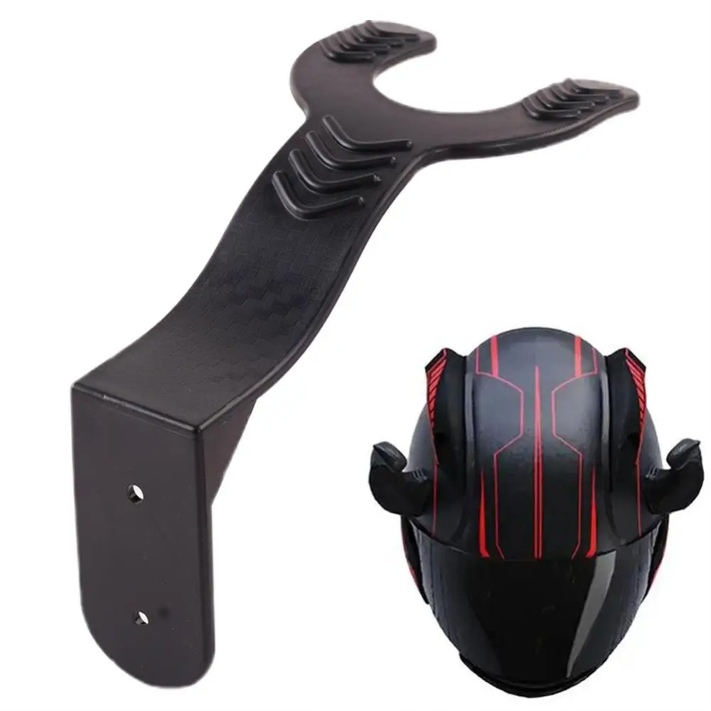 Motorcycle Gear Kitchener - Gancho de Parede Multifuncional ABS Preto