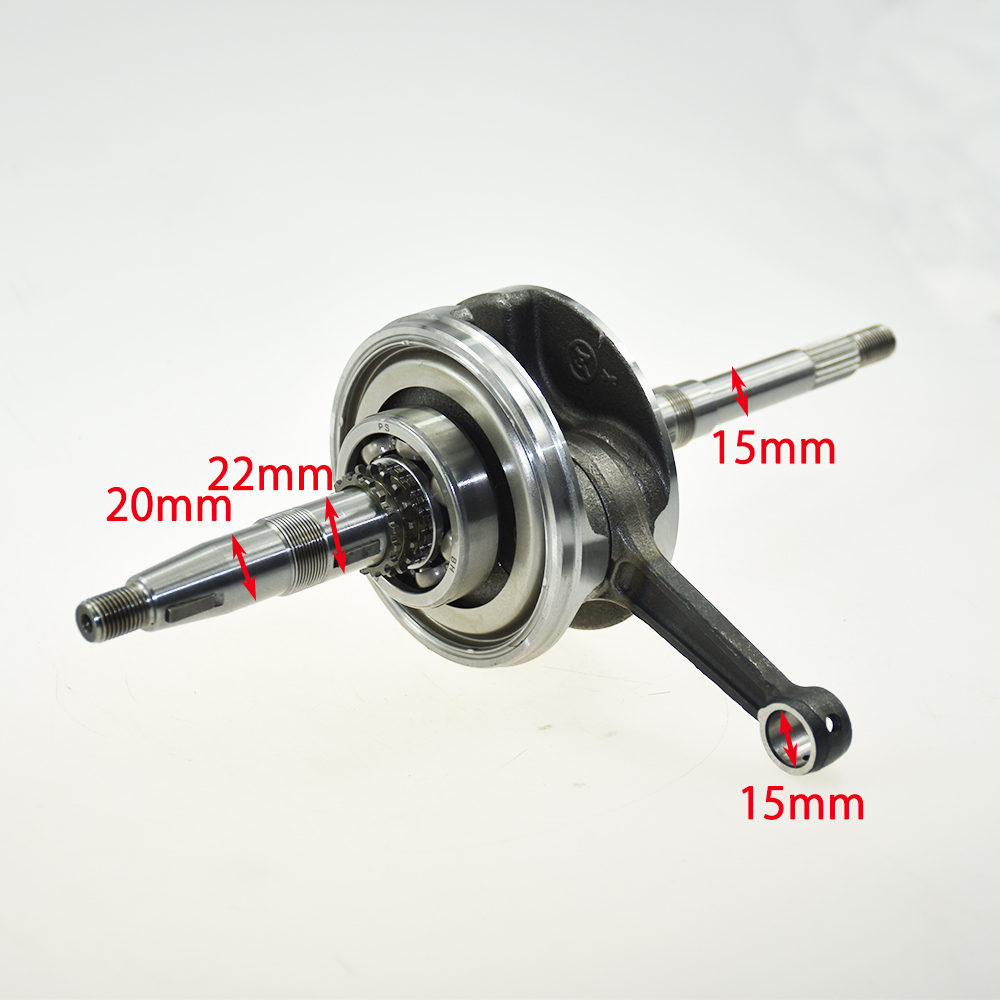 Motorcycle Gear - Virabrequim para Motores GY6 180CC 200CC