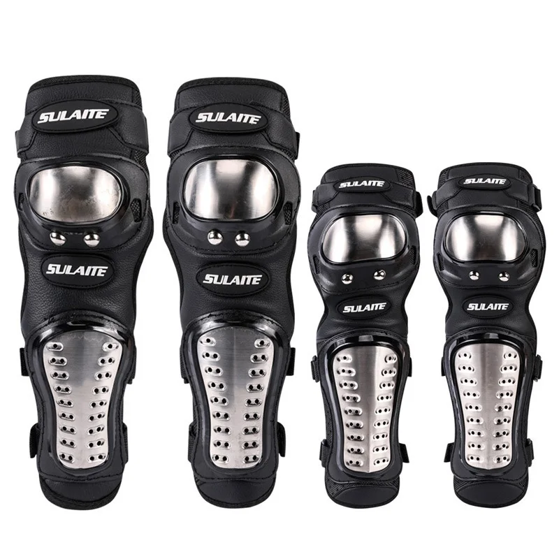 Motorcycle Gear Sale - 4 pçs/set motocicleta joelheira de aço