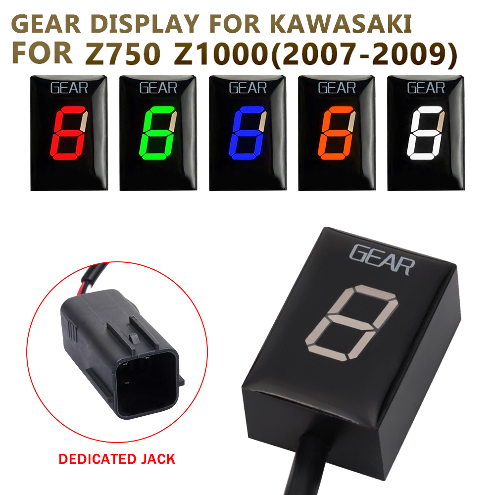 Gear Indicator Display - Para kawasaki z750 z1000 Z-750 Z-1000