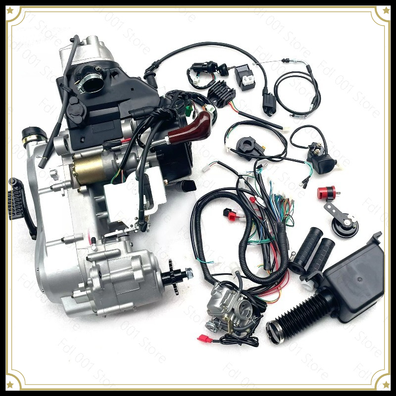Motorcycle Gear - Kart de Quatro Rodas GY6 com