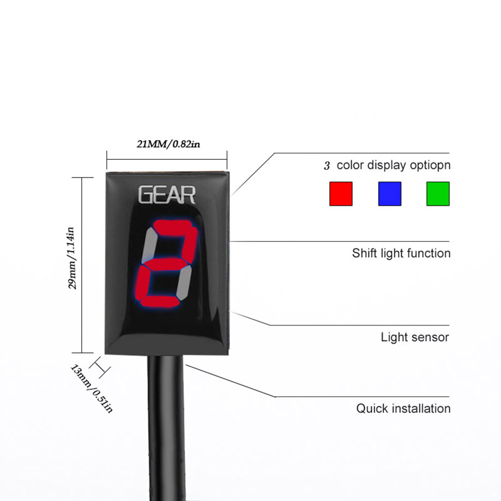 Indicador de exibição de engre - Gear Indicator Display avaliação e preço