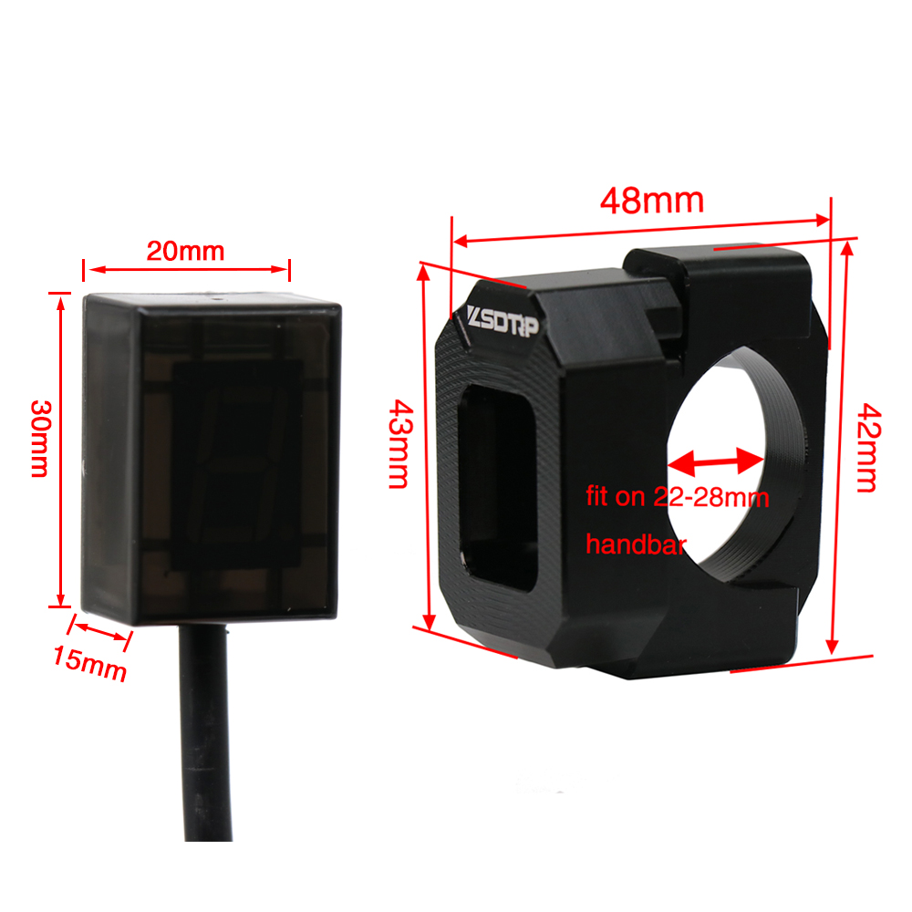 Zsdtrp 6 velocidades universal - Gear Indicator Display avaliação e preço