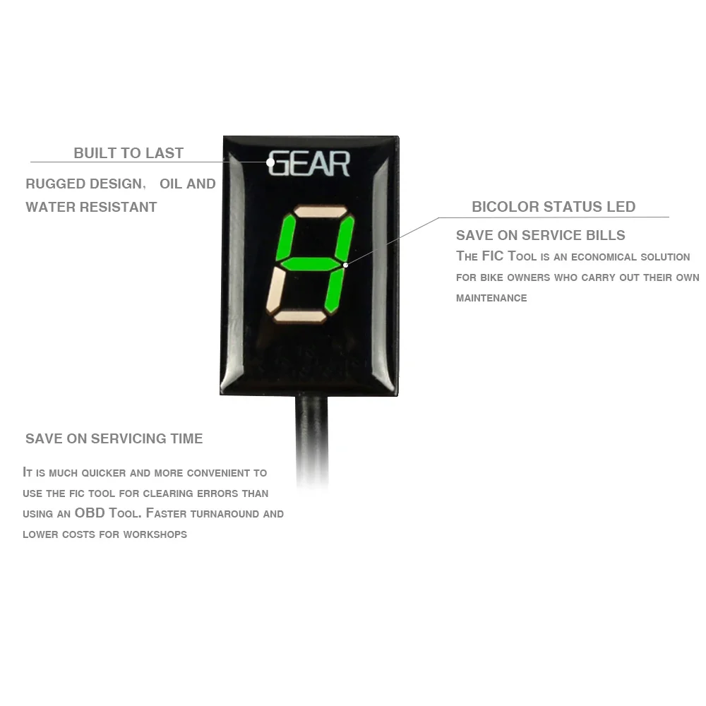 Acessórios para Motocicleta Su - Gear Indicator Display avaliação e preço