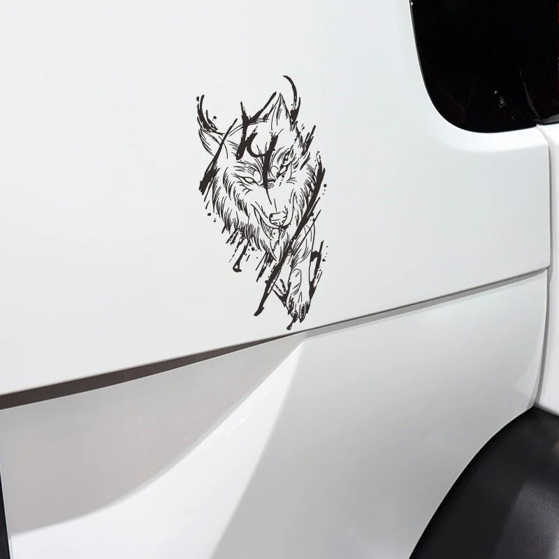 Adesivo de Carro Wolf: Decalqu - Motorcycle Gear Auto avaliação e preço